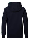 Jongens Boys Sweater Hooded Print van Petrol in de kleur Dark Sapphire in maat 164.