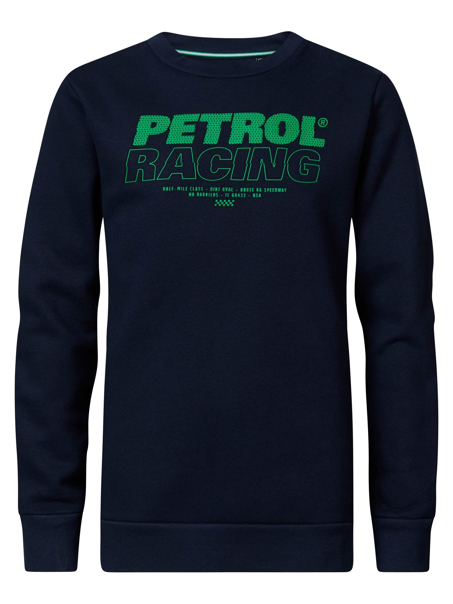 Petrol Boys Sweater Round Neck Print