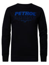 Jongens Boys Sweater Round Neck Print van Petrol in de kleur Black in maat 164.