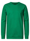 Jongens Boys Sweater Round Neck Print van Petrol in de kleur Island Green in maat 164.