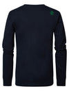 Jongens Boys T-Shirt LS Classic Print van Petrol in de kleur Dark Sapphire in maat 164.