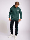 Jongens Vern Hoodie van Nik & Nik in de kleur Varsity Green in maat 164.
