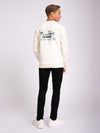 Jongens Victor Sweater van Nik & Nik in de kleur White Beach in maat 164.