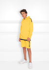 Jongens Lexter Hoodie van Nik & Nik in de kleur Egg Yellow in maat 176.