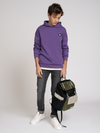 Jongens Mazin Hoodie van Nik & Nik in de kleur Medium Purple in maat 164.