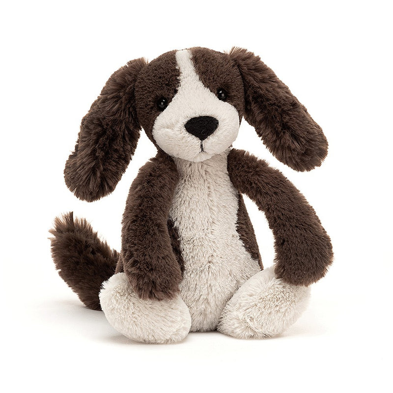 Jellycat Hond Bashful Fudge Puppy Small knuffel