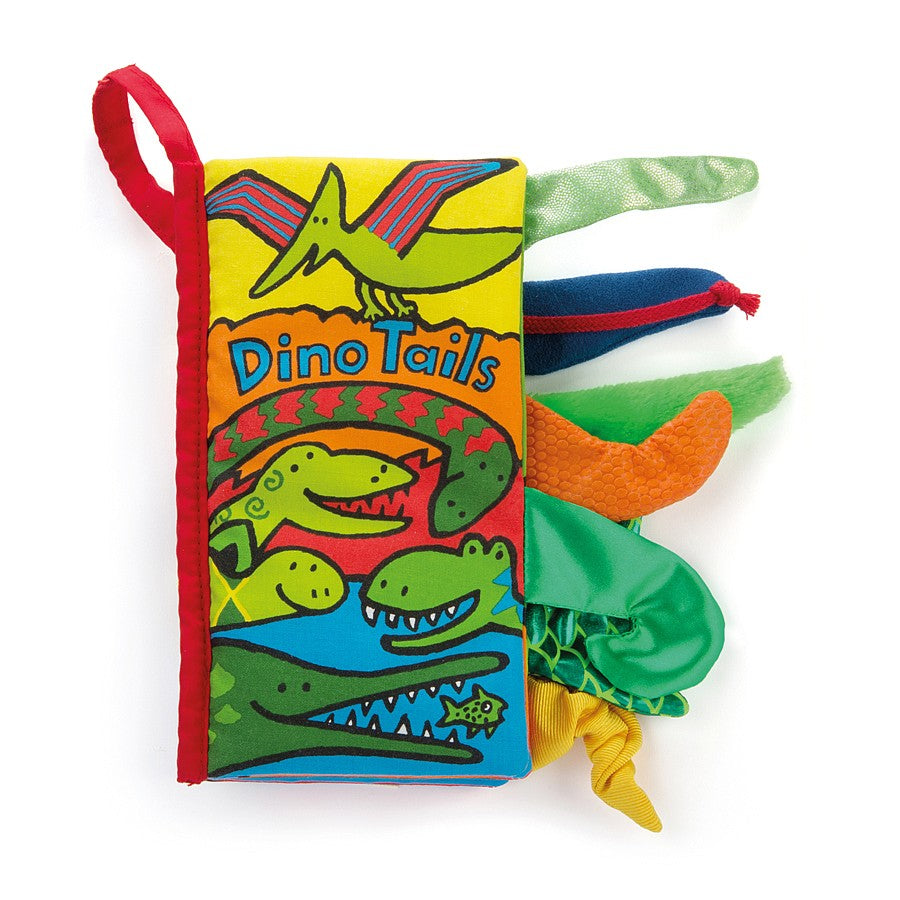 Jellycat Soft book Dino Tails