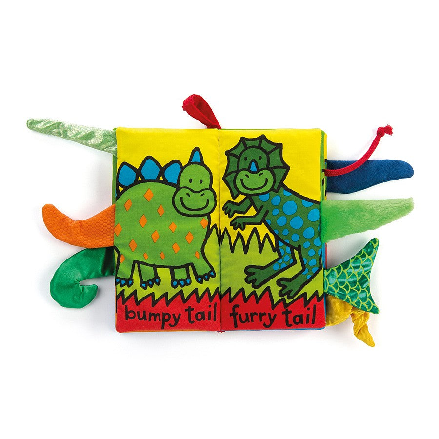 Jellycat Soft book Dino Tails