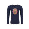 Someone T-Shirt Long Sleeves Someone Navy
