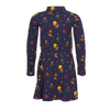 Someone Dress Long Sleeves Someone Navy