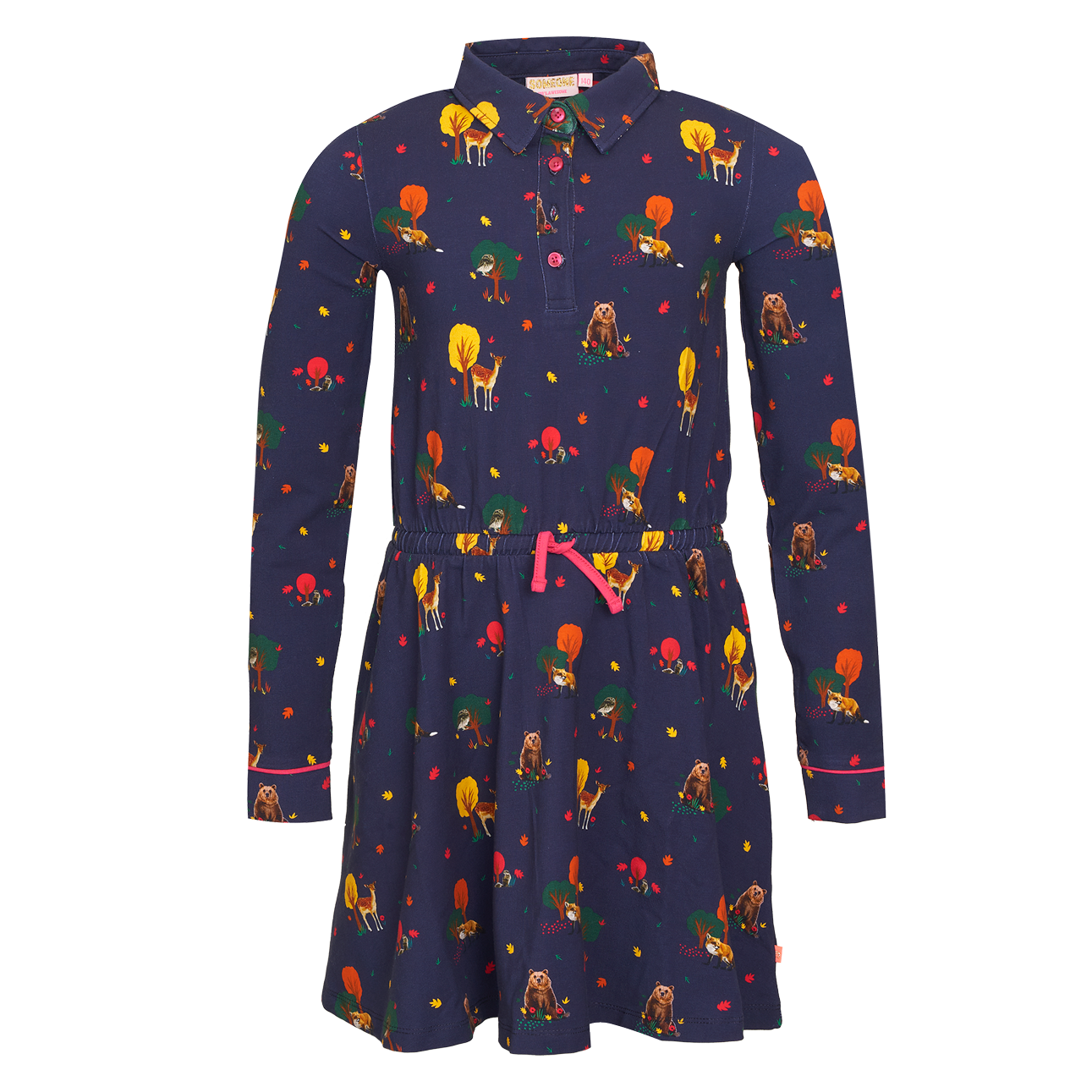 Someone Dress Long Sleeves Someone Navy