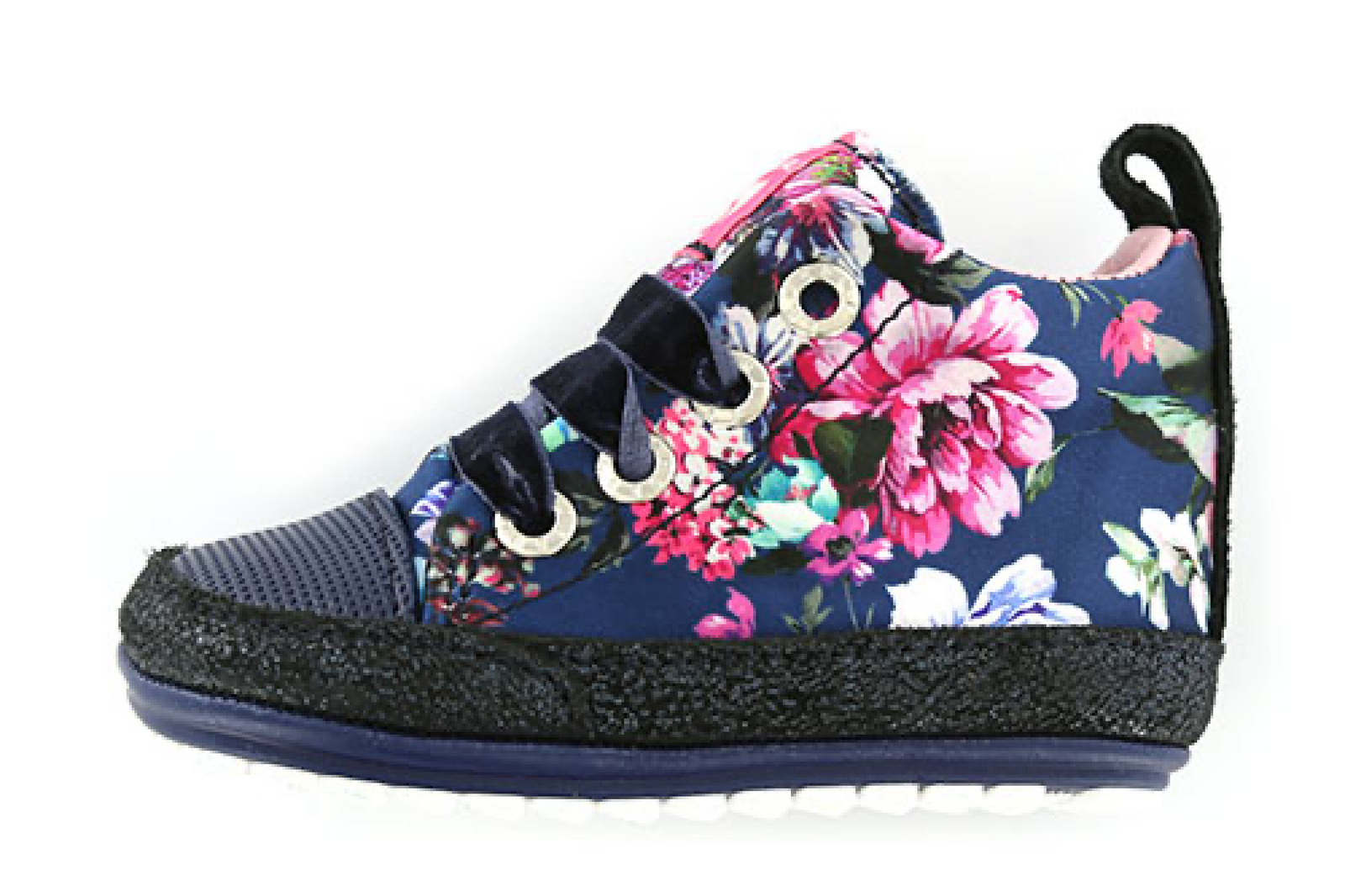 Shoesme Shoesme Baby Proof middelhoge babysneaker bloemen