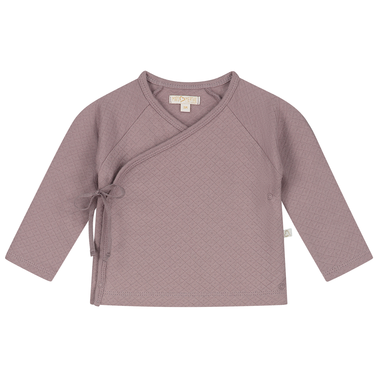 Mats&Merthe Benthe wrap cardigan ROSE