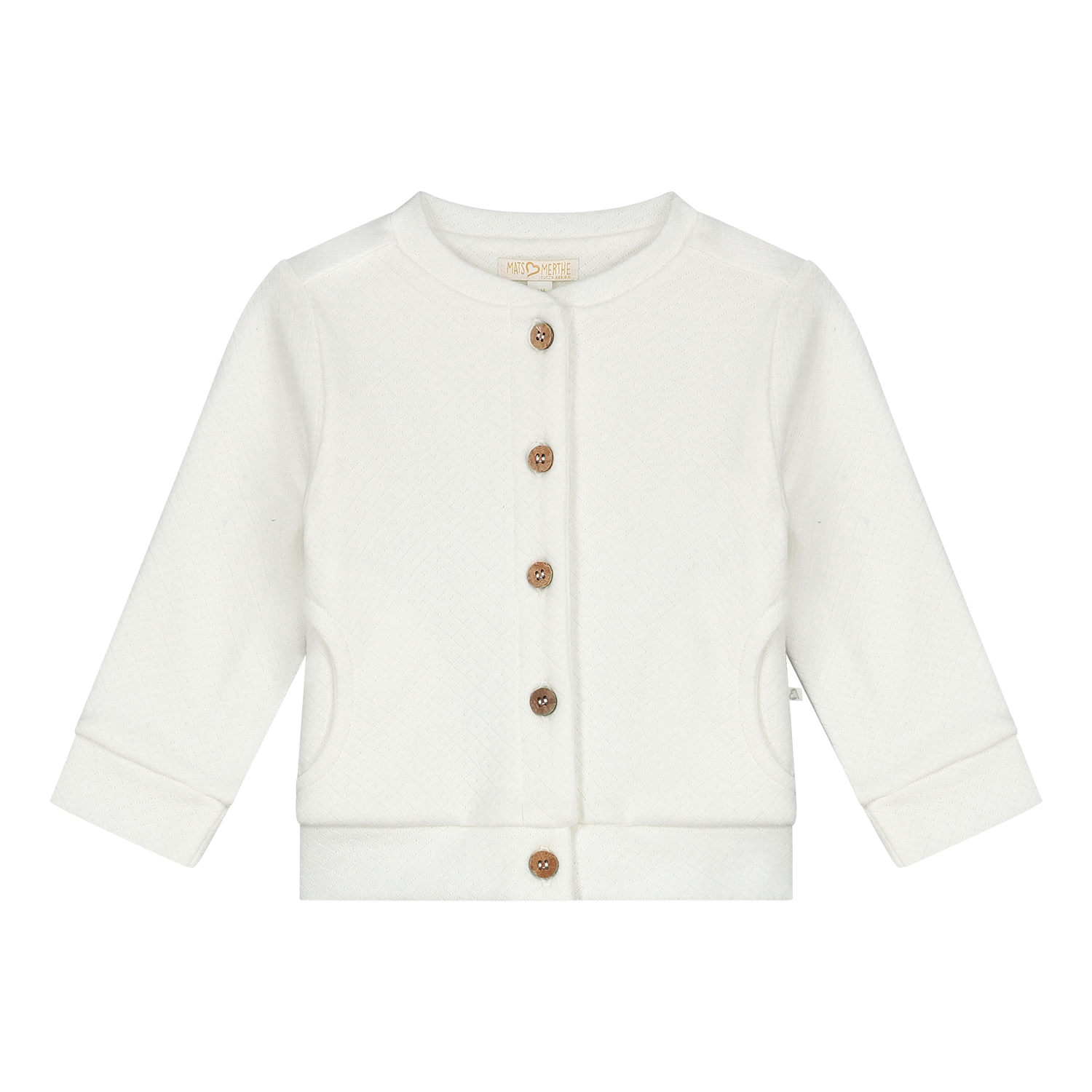 Mats&Merthe Bram vest OFF WHITE