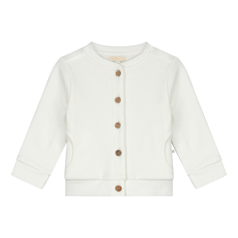 Mats&Merthe Bram vest OFF WHITE
