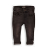 Baby Jongens Baby jeans van Koko Noko  in de kleur Dark grey in maat 86.