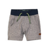 Baby Jongens Baby jogging shorts van Koko Noko  in de kleur Grey melange in maat 86.