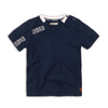 Baby Jongens Baby t-shirt van Koko Noko  in de kleur Navy in maat 86.