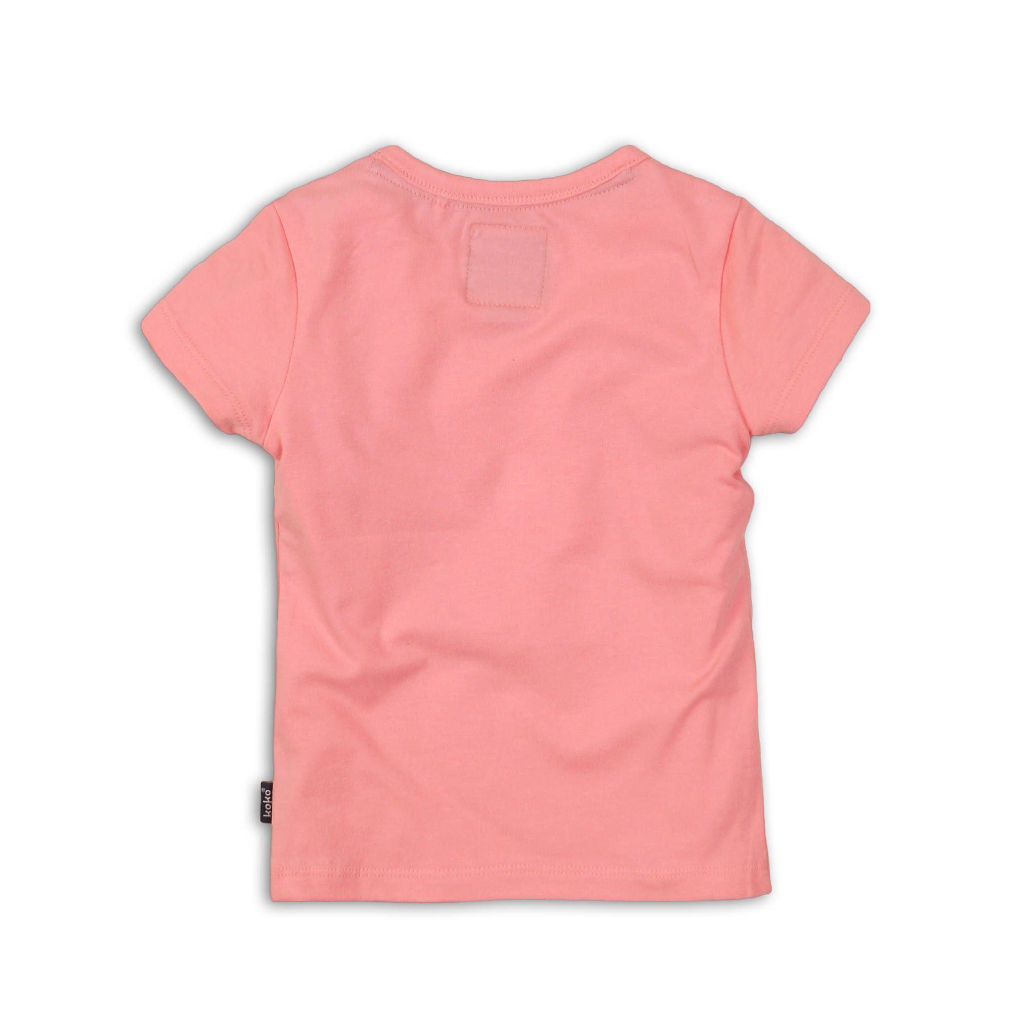 Baby Jongens Baby t-shirt van Koko Noko in de kleur Pink in maat 86.