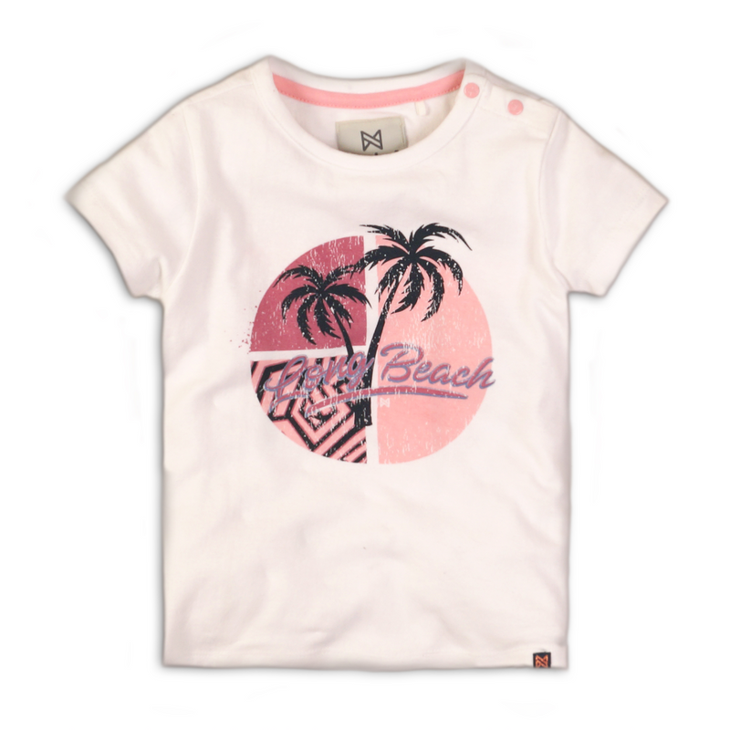 Baby Jongens Baby t-shirt van Koko Noko in de kleur black with white dots in maat 86.