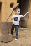 Baby Jongens Baby trousers van Koko Noko in de kleur Aop + blue in maat 86.