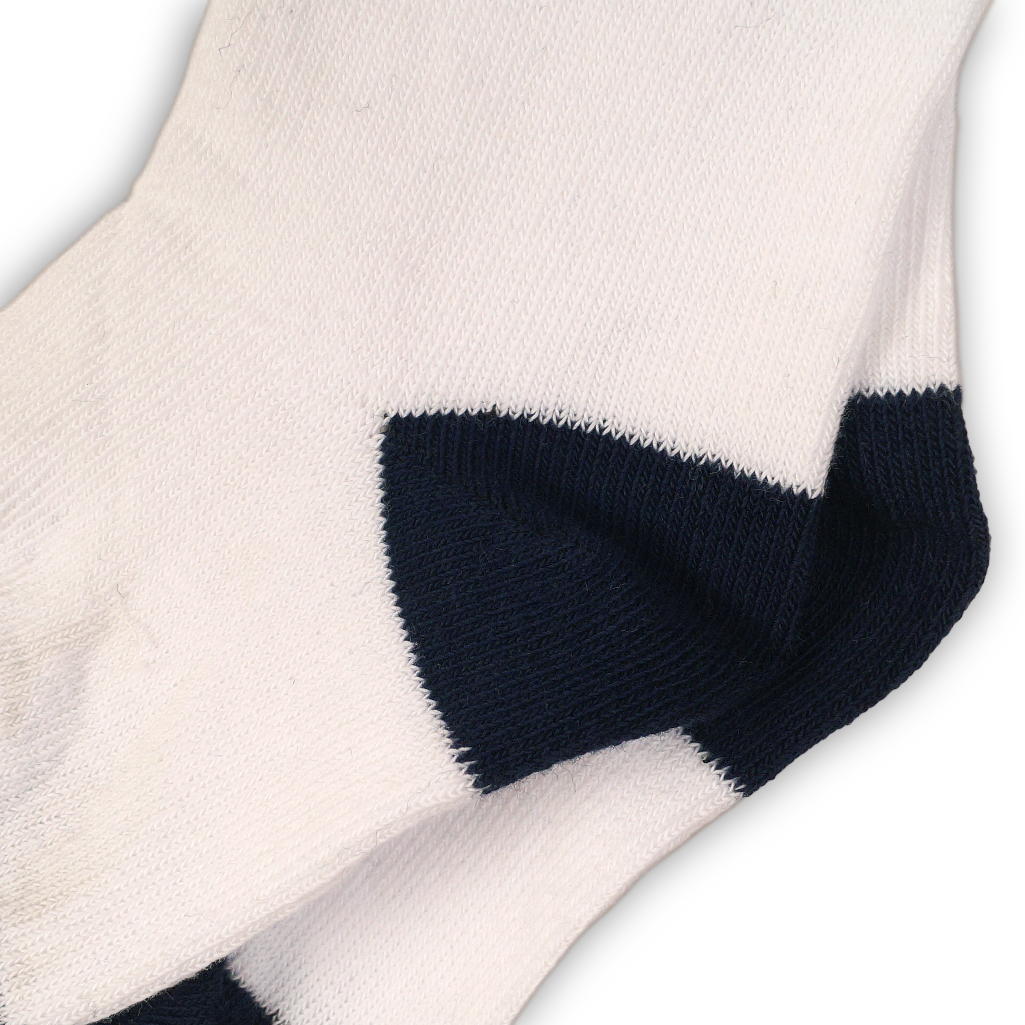 Baby Jongens Baby socks van Koko Noko in de kleur White + blue in maat 80-86.