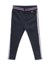 Baby Jongens Baby trousers van Koko Noko in de kleur Dark grey in maat 86.