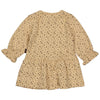 s Dress Cait NBW21 van Levv Newborn in de kleur AOP Sand Warm Flower in maat 74.