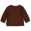 s Longsleeve CAMERO NBW21 van Levv Newborn in de kleur Brown Choco in maat 74.