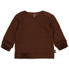 s Longsleeve CAMERO NBW21 van Levv Newborn in de kleur Brown Choco in maat 74.