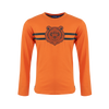 Someone T-Shirt Long Sleeves Someone Dark Orange