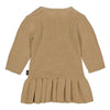 s Dress Carmen NBW21 van Levv Newborn in de kleur Sand Warm in maat 74.