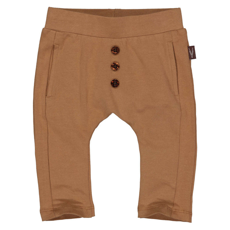 s Pants CASPER NBW21 van Levv Newborn in de kleur Brown Dusty in maat 74.