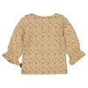 s Longsleeve Celes NBW21 van Levv Newborn in de kleur AOP Sand Warm Flower in maat 74.