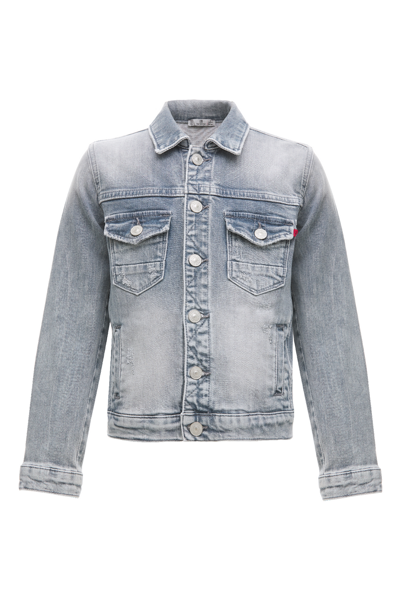 Jongens Chase B Woody Wash  van LTB in de kleur Denim in maat 164.