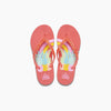 Reef Slipper KIDS STARGAZER PRINTS PINEAPPLE RAINBOWS