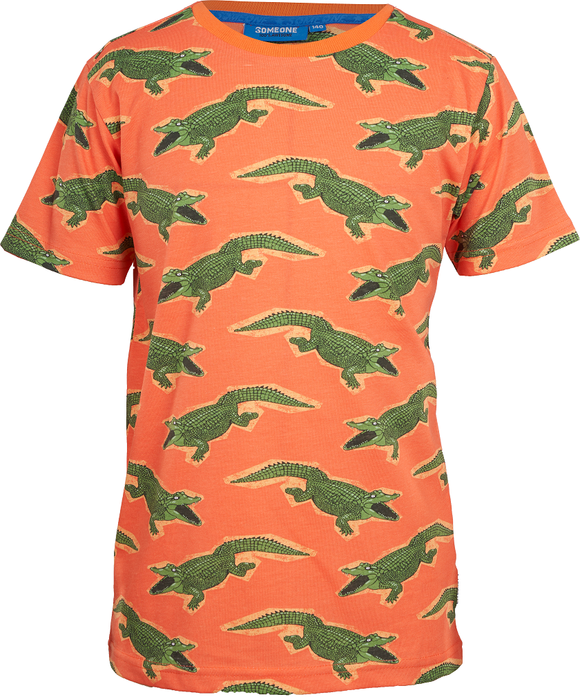 Someone T-shirt AOP crocodile