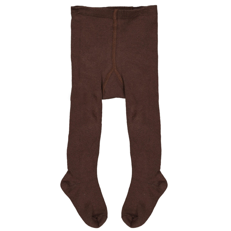 s Tights Cyra NBW21 van Levv Newborn in de kleur Brown Choco in maat 68/74.