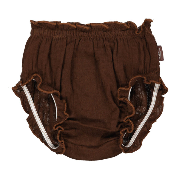 s Bloomer Cyrile NBW21 van Levv Newborn in de kleur Brown Choco in maat 74.