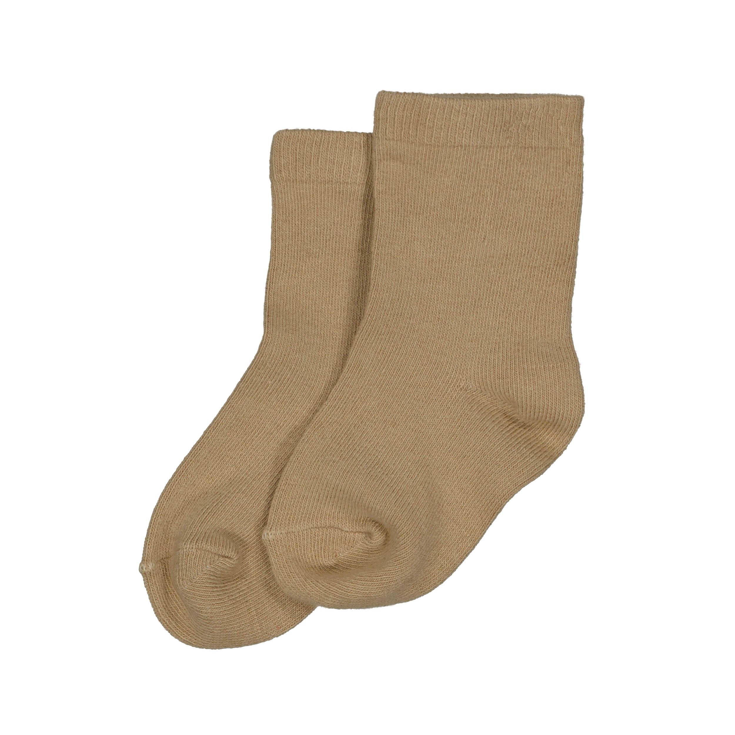 s Socks CYZA NBW21 van Levv Newborn in de kleur Sand Warm in maat One size.