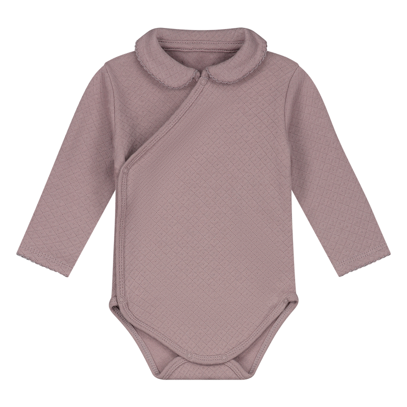 Mats&Merthe Charlotte body long sleeve ROSE
