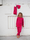 Quapi Pyjama Puck W200 AOP Hot Pink Text2
