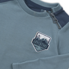 Jongens T-shirt ls van Koko Noko in de kleur Teal green in maat 86.