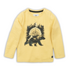 Jongens T-shirt ls van Koko Noko in de kleur Yellow in maat 86.