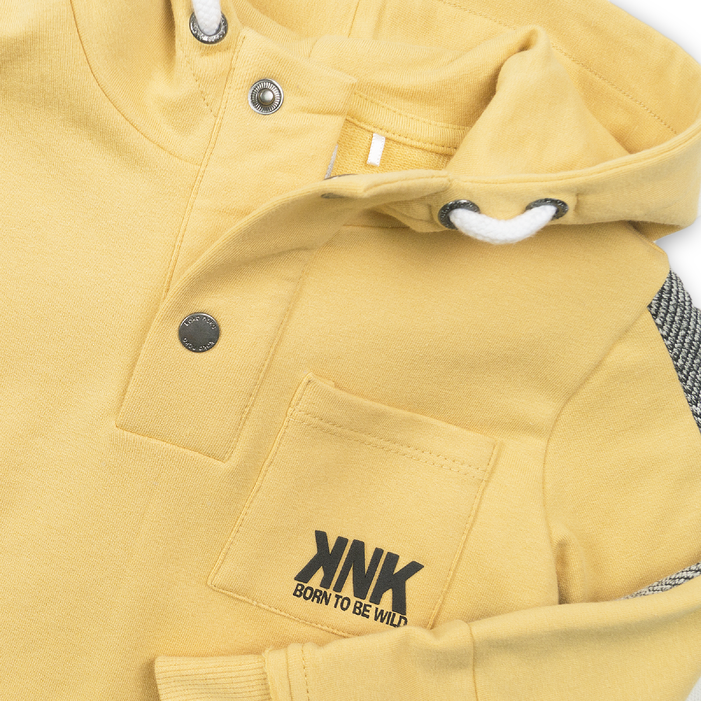 Jongens Sweater van Koko Noko in de kleur Yellow in maat 86.