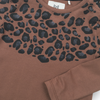 Meisjes T-shirt ls van Koko Noko in de kleur Brown in maat 86.