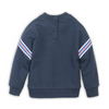 Meisjes Sweater van Koko Noko in de kleur Navy in maat 86.