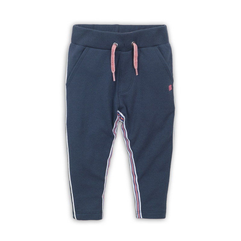 Meisjes Jogging trousers van Koko Noko in de kleur Navy in maat 86.
