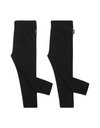 Meisjes Legging 2 pack van Koko Noko in de kleur Black in maat 86.