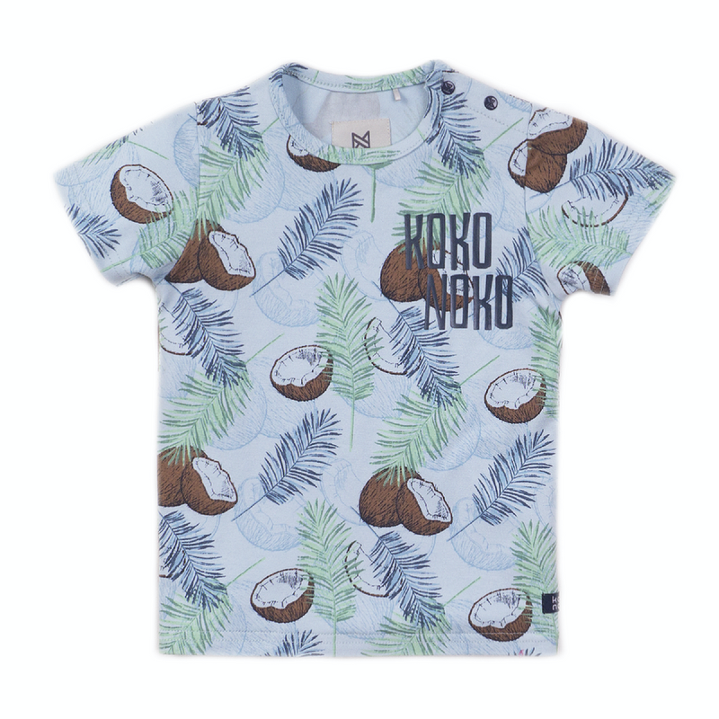 Koko Noko T-shirt AOP coconut